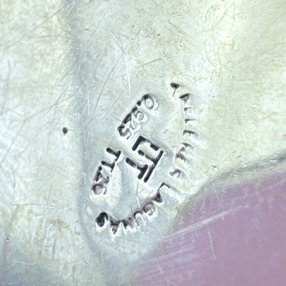 VTG Solid Sterling Silver 925 Whimsical Puffed Fish Pendant Size 2.5" Length - Picture 6 of 10